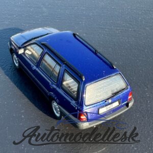 Model auta VW Golf III Variant, metalická-modrá, Pink Floyd, 1994