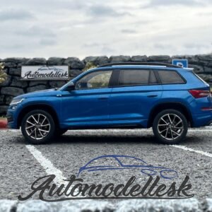 Model auta Škoda Kodiaq, metalická-modrá, Sportline, 2018