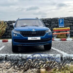 Model auta Škoda Kodiaq, metalická-modrá, Sportline, 2018