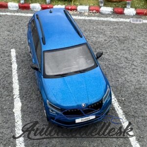 Model auta Škoda Kodiaq, metalická-modrá, Sportline, 2018
