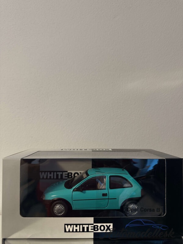 Model auta Opel Corsa B, tyrkysová, 1993