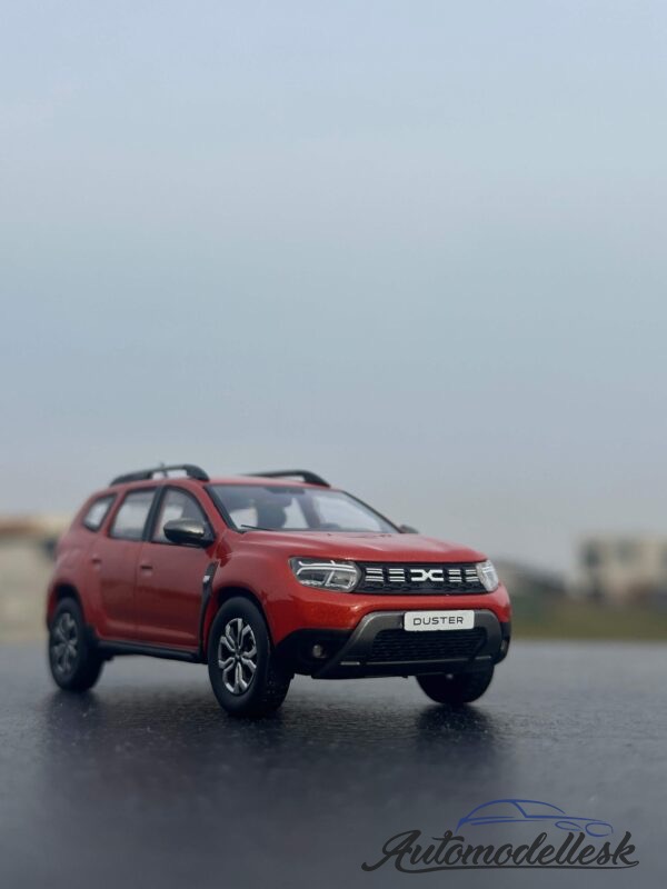 Model auta Dacia Duster II, červená, 2023