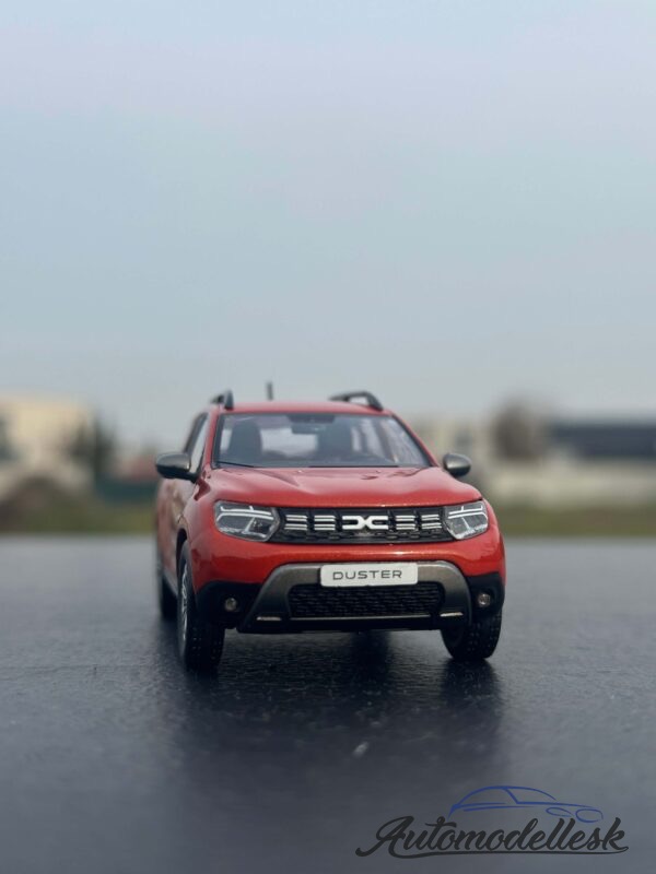 Model auta Dacia Duster II, červená, 2023