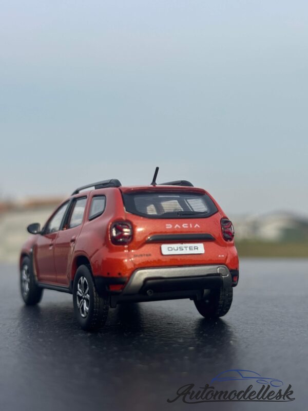 Model auta Dacia Duster II, červená, 2023