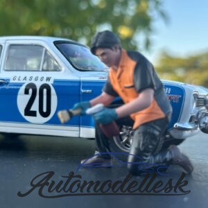 Postavička Wheel Cleaning Figure *Detail Masters series*