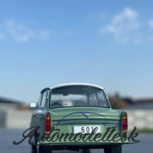 Model auta Trabant 601, zelená 1965
