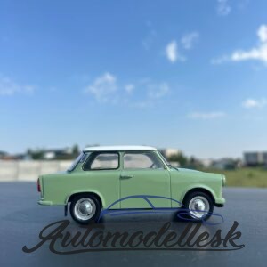 Model auta Trabant 601, zelená 1965