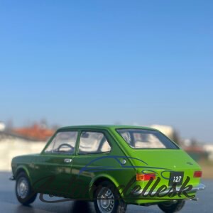 Model auta Fiat 127, zelená, 1971