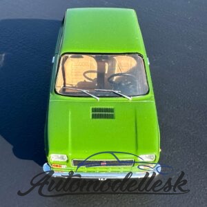 Model auta Fiat 127, zelená, 1971