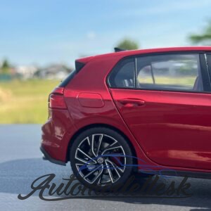 Model auta Volkswagen GTI, Tornado červená, 2020