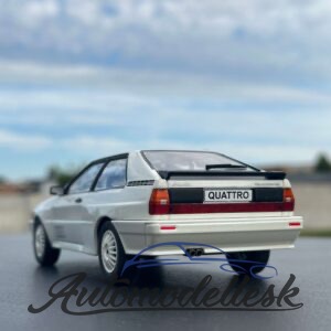 Model auta Audi Quattro, biela, 1981
