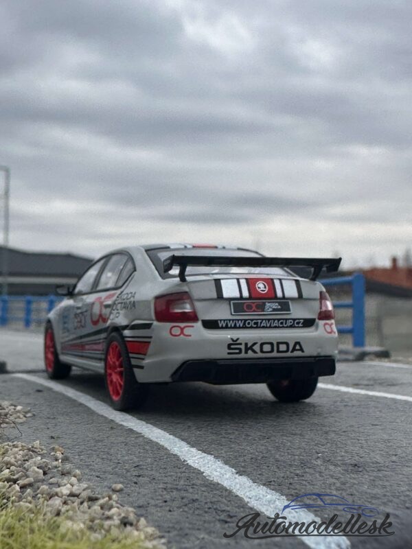 Model auta Škoda Octavia III, CUP, šedá