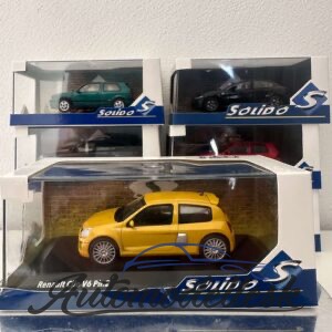 Model auta Renault Clio V6 PH.2 Jaune Sirius, 2003