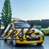 Model auta Renault Clio V6 PH.2 Jaune Sirius, 2003