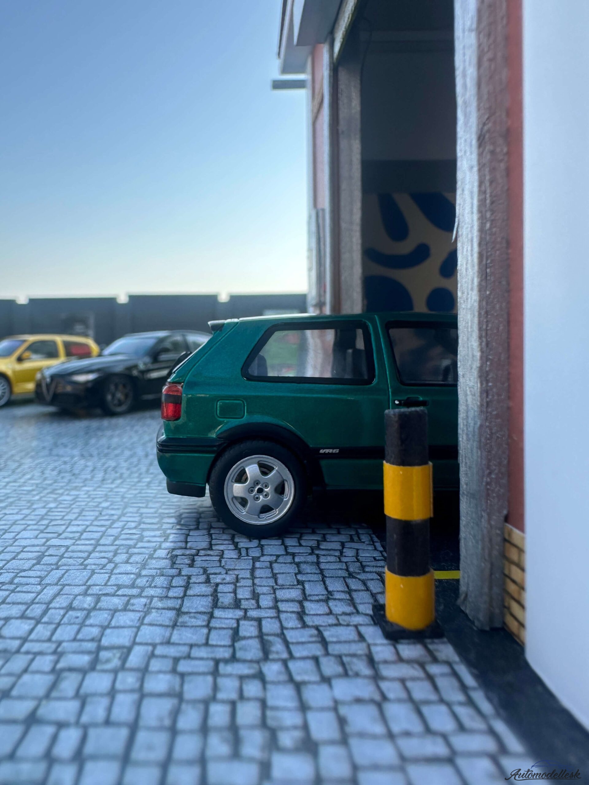 Model auta Volkswagen Golf MKIII VR6 Dragon Green Pearl, 1994 Model auta Volkswagen Golf MKIII VR6 Dragon Green Pearl, 1994