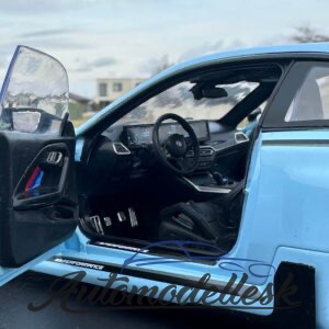 Model auta BMW M2 (G87) PERFORMANCE PARTS ZANDVOORT BLUE 2024