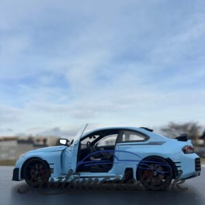 Model auta BMW M2 (G87) PERFORMANCE PARTS ZANDVOORT BLUE 2024