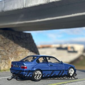 Model auta Bmw E36 COUPÉ M3, Estoril modrá, 1999