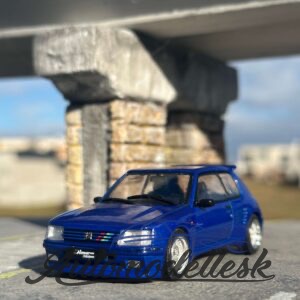 Model auta Peugeot 205, Dimma Blue Metallic, 1989