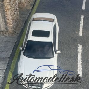 Model auta Audi S8 (D3), biela, 2010