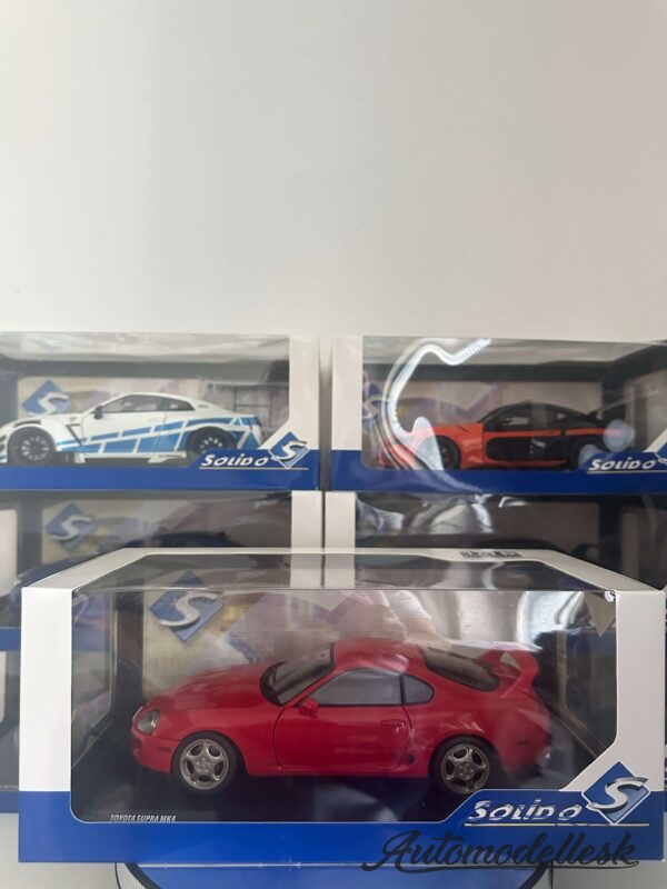 Model auta TOYOTA SUPRA MK.4 (A80) RENAISSANCE RED, 1993