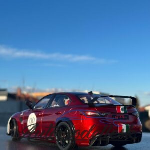 Model auta ALFA ROMEO GIULIA GTA GTA-M TRICOLORE MUGELLO 1969 LIVERY RED, 2022