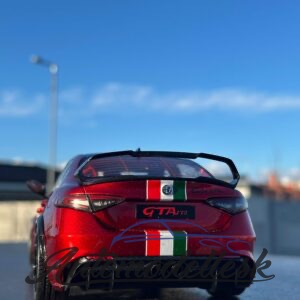 Model auta ALFA ROMEO GIULIA GTA GTA-M TRICOLORE MUGELLO 1969 LIVERY RED, 2022