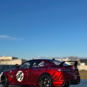 Model auta ALFA ROMEO GIULIA GTA GTA-M TRICOLORE MUGELLO 1969 LIVERY RED, 2022
