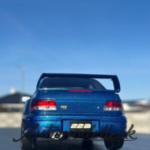 Model auta SUBARU IMPREZA 22B 22B SONIC BLUE, 1998