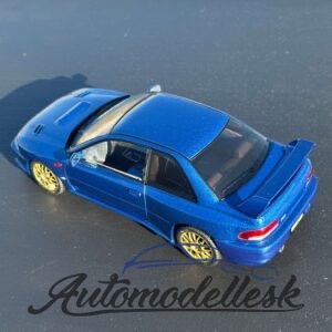 Model auta SUBARU IMPREZA 22B 22B SONIC BLUE, 1998