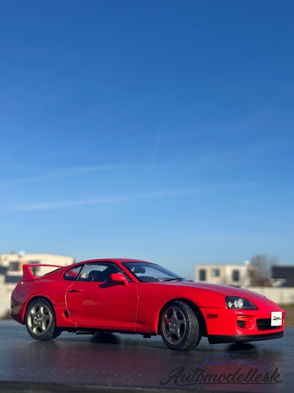 Model auta TOYOTA SUPRA MK.4 (A80) RENAISSANCE RED, 1993