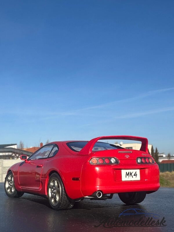 Model auta TOYOTA SUPRA MK.4 (A80) RENAISSANCE RED, 1993