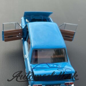 Model auta Lada 1200, modrá, 1971