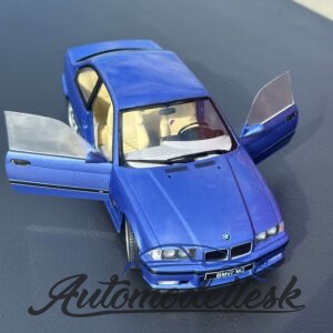Model auta BMW E36 COUPE M3 BLEU ESTORIL 1990