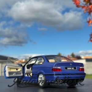 Model auta BMW E36 COUPE M3 BLEU ESTORIL 1990