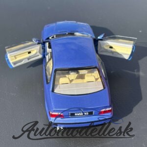 Model auta BMW E36 COUPE M3 BLEU ESTORIL 1990