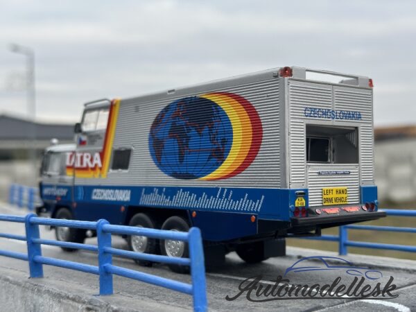 Model auta a Tatra 815 kolem světa GTC (1987)
