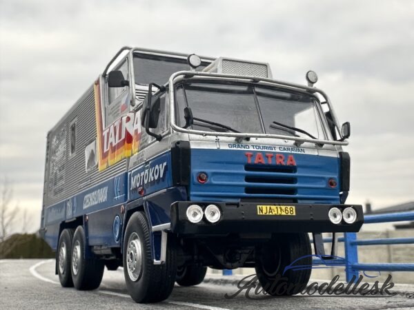 Model auta a Tatra 815 kolem světa GTC (1987)