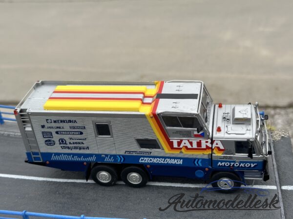 Model auta a Tatra 815 kolem světa GTC (1987)