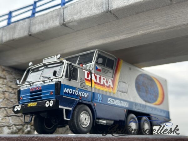 Model auta a Tatra 815 kolem světa GTC (1987)