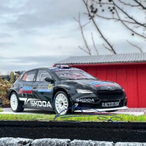 Model auta rally Škoda Fabia RS Rally2, WRC, Rally Monte Carlo, 2025, #23, G.Greensmith - J.Andersson