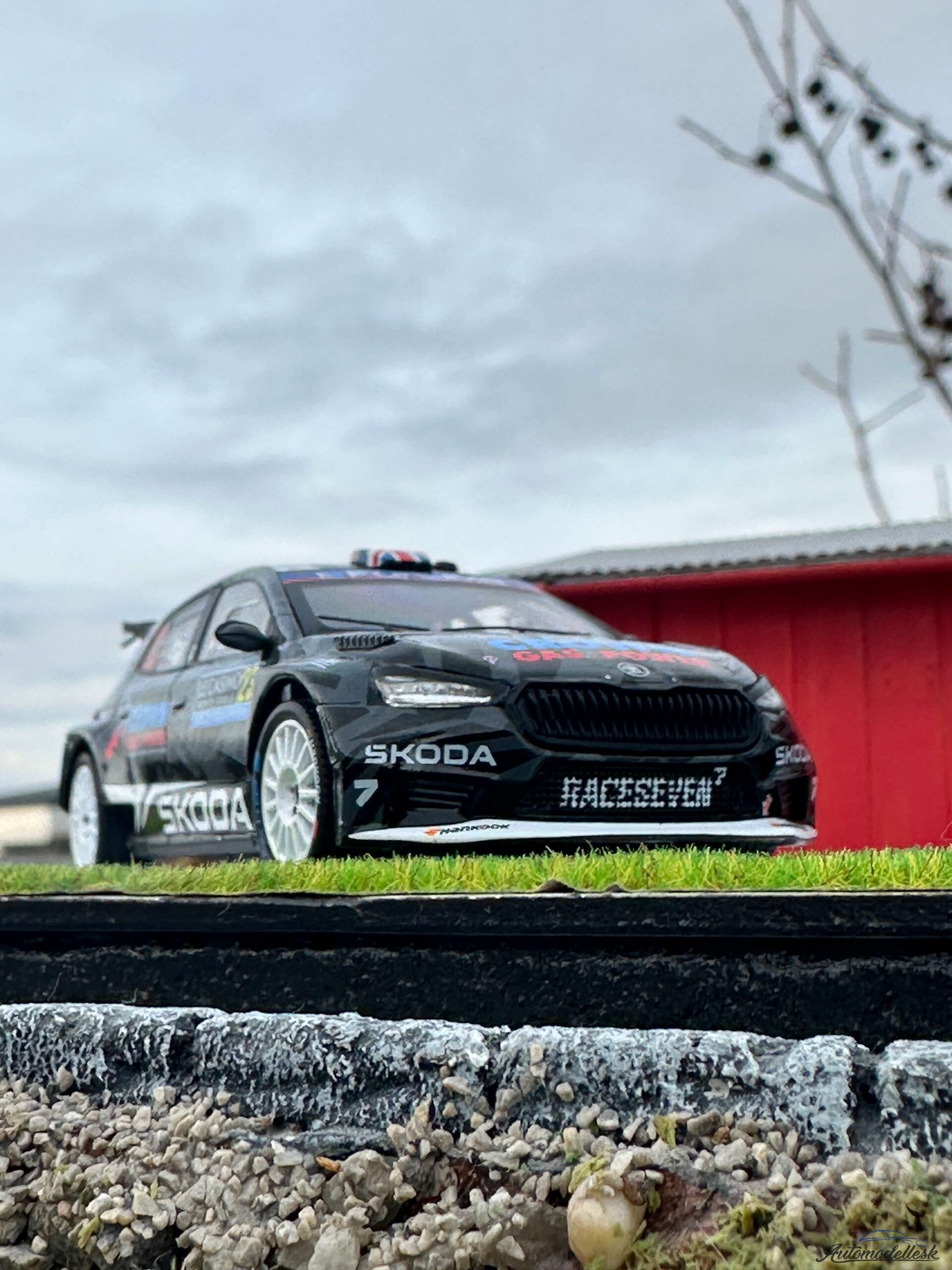 Model auta rally Škoda Fabia RS Rally2, WRC, Rally Monte Carlo, 2025, #23, G.Greensmith - J.Andersson Model auta rally Škoda Fabia RS Rally2, WRC, Rally Monte Carlo, 2025, #23, G.Greensmith - J.Andersson