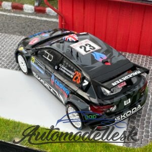 Model auta rally Škoda Fabia RS Rally2, WRC, Rally Monte Carlo, 2025, #23, G.Greensmith - J.Andersson