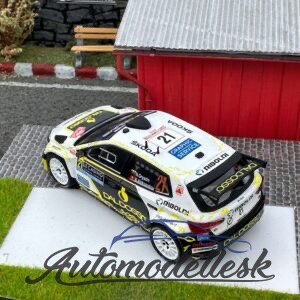 Model auta rally Škoda Fabia RS Rally2, WRC, Rally Monte Carlo, 2025, #21, N.Gryazin - K.Aleksandrov.