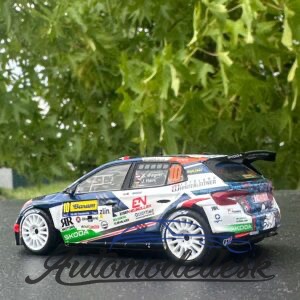 Model auta rally Škoda Fabia Rally2, Rally WM, Barum Rally, 2024, #10, S.Wagner/ J.Hain.