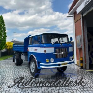 Model auta Škoda Liaz 706 RTS, modrá