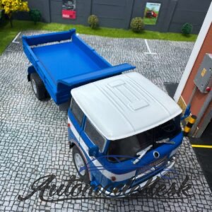Model auta Škoda Liaz 706 RTS, modrá