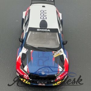 Model auta rally Škoda Fabia Rally2, Rally WM, Lavanttal Rally, 2024, #4