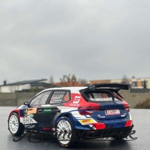 Model auta rally Škoda Fabia Rally2, Rally WM, Lavanttal Rally, 2024, #4