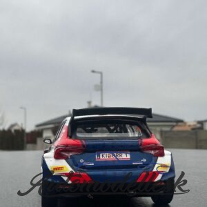 Model auta rally Škoda Fabia Rally2, Rally WM, Lavanttal Rally, 2024, #4